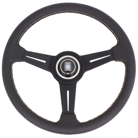 steering wheels Nardi Classic ND34 Steering Wheel, 40mm Dish, black spokes, black leather | races-shop.com
