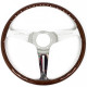 steering wheels Nardi Classic ND39 Steering Wheel, Wood, 25mm Dish | races-shop.com