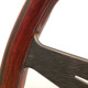 steering wheels 3 spoke steering wheel Nardi Classic ND36, 360mm, wood, 25mm offset, brown/black | races-shop.com