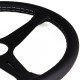 steering wheels 3 spoke steering wheel Nardi Classic ND39, 390mm, leather, 30mm offset, black | races-shop.com