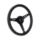 Promotions 3 spoke steering wheel NRG Prisma Labs, 330mm, aluminium, 25mm offset, black | races-shop.com