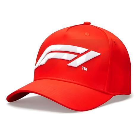 Caps F1 collection baseball cap, red | races-shop.com