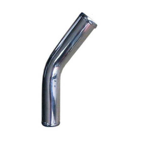 Aluminium elbow 45° Aluminium pipe - elbow 45°, 22mm (0,86") | races-shop.com