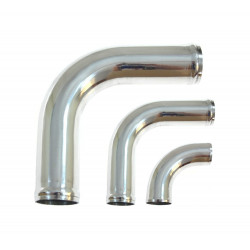 Aluminium pipe - elbow 90°, 55mm (2,17")