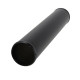 Promotions Aluminium pipe- straight 89mm (3,5"), black mat | races-shop.com