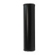 Promotions Aluminium pipe- straight 28mm (1,1"), black mat | races-shop.com