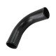 Promotions Aluminium pipe - elbow 90°, 55mm (2,17"), black mat | races-shop.com