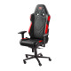 OMP GS office chair, black/red
