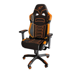 OMP GS-X office chair, black/fluo orange
