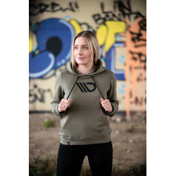 MAXTON Design womens hoodie, khaki