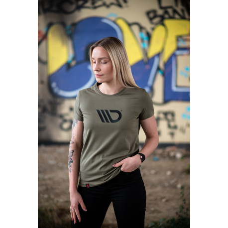 T-shirts Women`s t-shirt MAXTON DESIGN, khaki | races-shop.com
