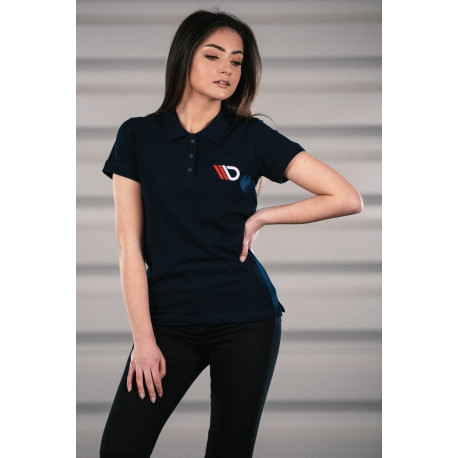 T-shirts MAXTON Design womens polo t-shirt, navy blue | races-shop.com