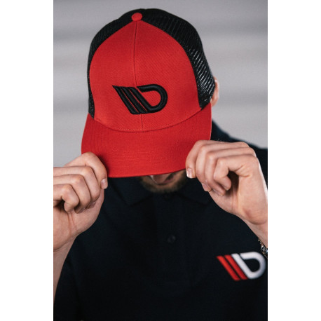 Caps MAXTON Design cap, red/black | races-shop.com