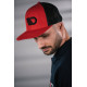 Caps MAXTON Design cap, red/black | races-shop.com