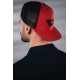 Caps MAXTON Design cap, red/black | races-shop.com