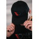 Caps MAXTON Design cap, black/red | races-shop.com