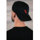 Caps MAXTON Design cap, black/red | races-shop.com