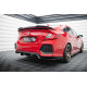 Body kit and visual accessories Rear Splitter (with vertical bars) Honda Civic SI Mk10 | races-shop.com