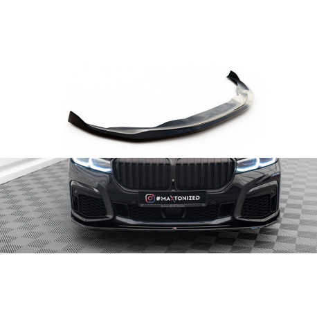 Body kit and visual accessories Front Splitter V4 BMW 7 G11 M-Pack Facelift | races-shop.com