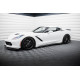 Body kit and visual accessories Side Skirts Diffusers V2 Chevrolet Corvette C7 | races-shop.com