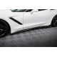 Body kit and visual accessories Side Skirts Diffusers V2 Chevrolet Corvette C7 | races-shop.com