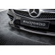 Body kit and visual accessories Front Splitter V1 Mercedes-Benz S Coupe AMG-Line C217 Facelift | races-shop.com