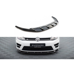 Front Splitter V6 Volkswagen Golf R / R-Line Mk7