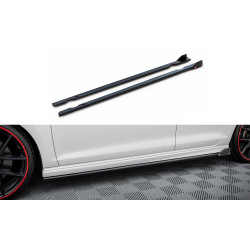 Side Skirts Diffusers V3 + Flaps Volkswagen Golf R / R-Line Mk7