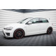 Body kit and visual accessories MAXTON DESIGN side skirts diffusers for Volkswagen Golf R / R-Line Mk7, glossy black, V4 | races-shop.com