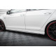 Body kit and visual accessories MAXTON DESIGN side skirts diffusers for Volkswagen Golf R / R-Line Mk7, glossy black, V4 | races-shop.com