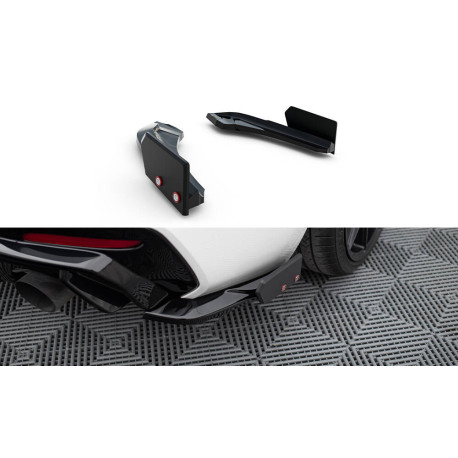 Body kit and visual accessories Rear Side Splitters V5 + Flaps BMW 1 M-Pack / M140i F20 Facelift | races-shop.com