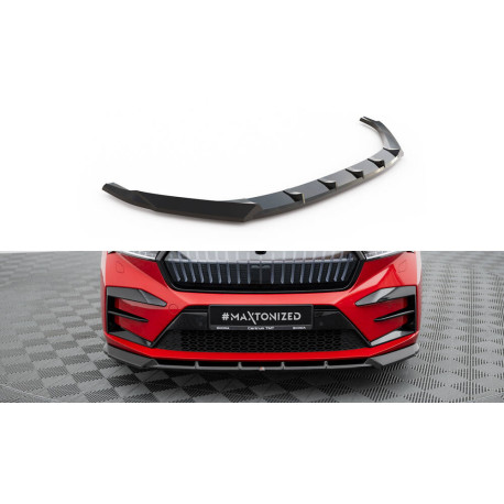 Body kit and visual accessories Front Splitter Skoda Enyaq Coupe iV | races-shop.com