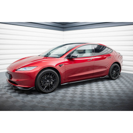 Body kit and visual accessories Set of Splitters Tesla Model 3 Project Highland(Facelift) | races-shop.com