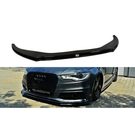 Body kit and visual accessories FRONT RACING SPLITTER AUDI A6 C7 S-LINE | races-shop.com