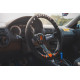 steering wheels 3 spoke steering wheel RACES Careless, 350mm, suede, 90mm offset, black | races-shop.com