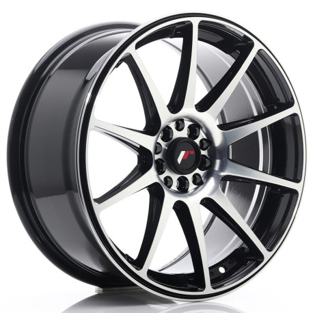 Aluminium wheels JR Wheel JR11 18x8,5 ET40 5x112/114 Black Machined | races-shop.com