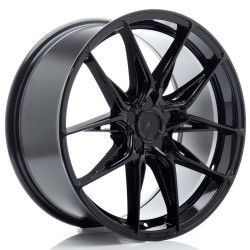 Japan Racing JR44 18x8 ET20-42 5H BLANK Glossy Black