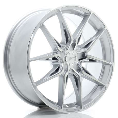 Aluminium wheels Japan Racing JR44 19x8 ET20-40 5H BLANK Silver w/ Machined Face | races-shop.com