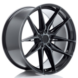 Japan Racing JR44 21x11 ET11-46 5H BLANK Black Machined w/Tinted Face