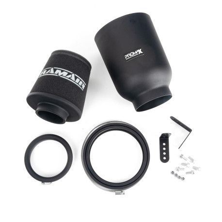Universal air filters ProMax Large Universal Foam Rubber Neck Air Filter in Enclosed Airbox with a set of reducing rings 90, 85, 80, 76, 70mm | races-shop.com