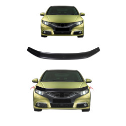 RACES Front hood deflector 4MM HONDA CIVIC 2012-2015