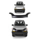 Hood deflectors RACES Front hood deflector 4MM KANGOO 1997-2003 | races-shop.com