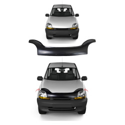 RACES Front hood deflector 4MM KANGOO 1997-2003