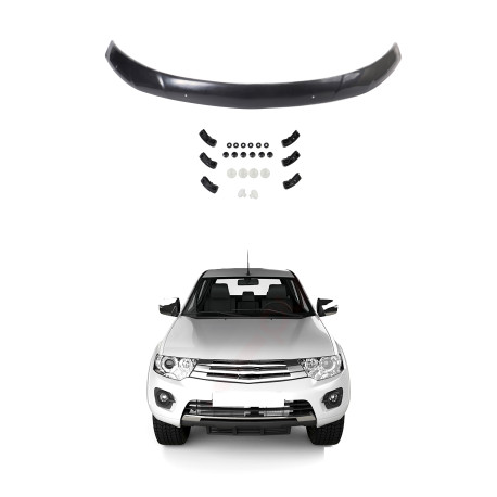 Hood deflectors RACES Front hood deflector 4MM L200 2015-2019 | races-shop.com