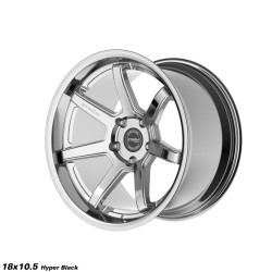 STROM DS-15 wheel 18x10.5 5x120 72.6 ET8, Light Hyper Black