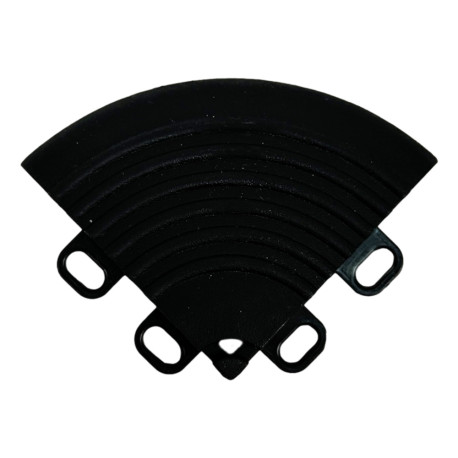 Service tents and covers RACES Modular Floor - Tile Corner, Black | races-shop.com