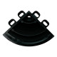 Service tents and covers RACES Modular Floor - Tile Corner, Black | races-shop.com