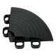 Service tents and covers RACES Modular Floor - Tile Corner, Dark Grey | races-shop.com