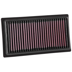 Replacement air filter K&N 33-5060 DAMAGED