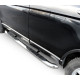 Side steps and rails Stainless steel side frames for KIA Sportage 2004-2009 Black | races-shop.com